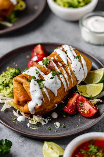 Chicken Chimichangas