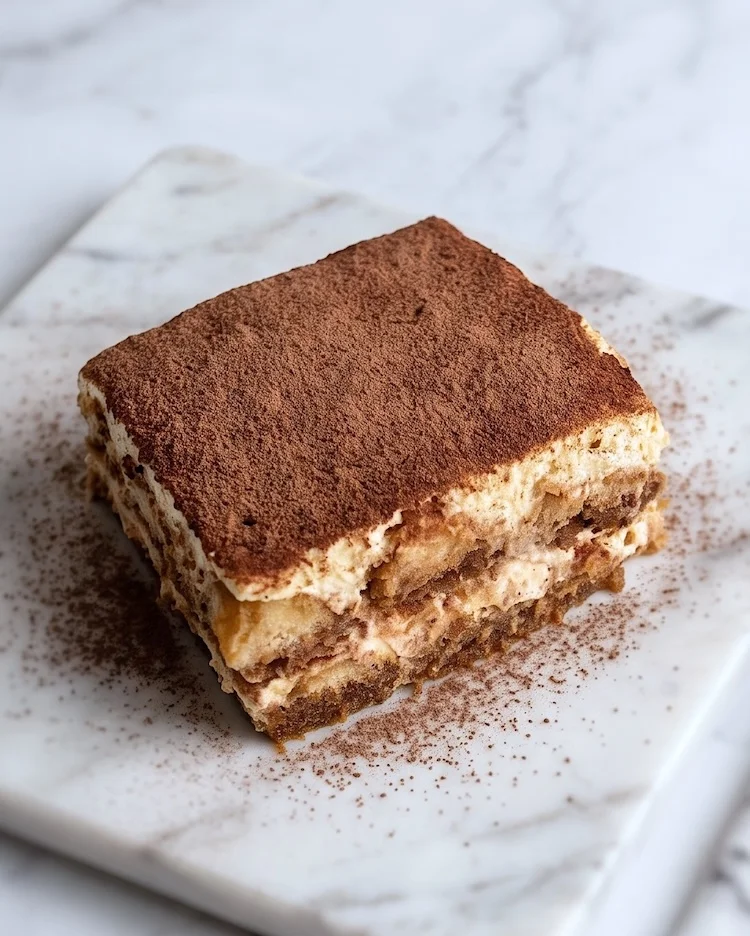 Tiramisú com Queijo Mascarpone