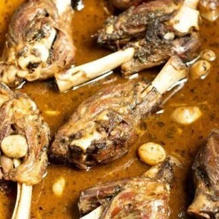 ROASTED LAMB SHANKS