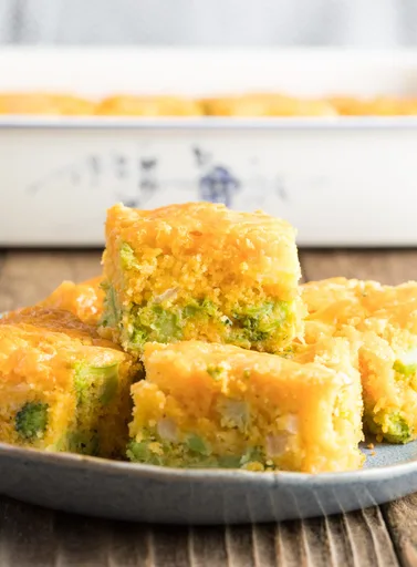 Receta de pan de maíz con brócoli