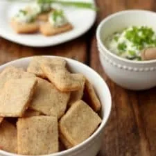 Grain-free Cheese Crackers