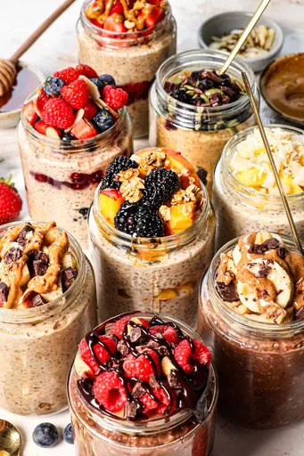Receta de avena nocturna