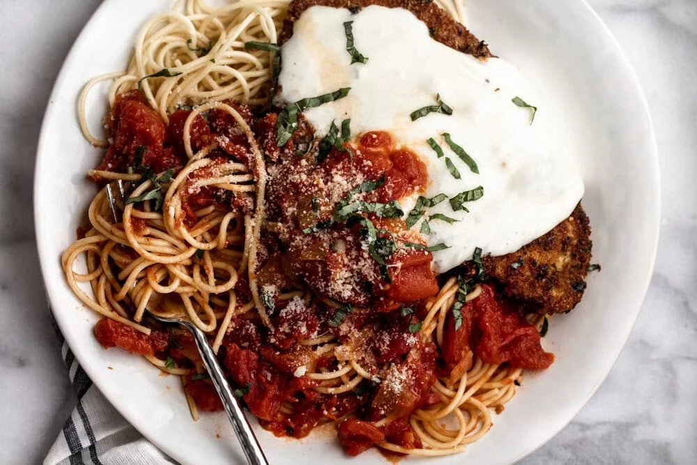 Chicken Parmesan with Marinara Sauce