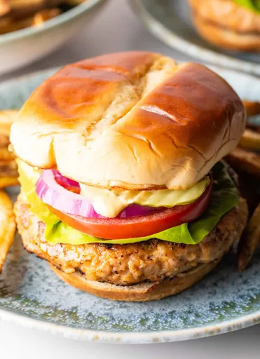 Hamburguesas de Pollo Picado