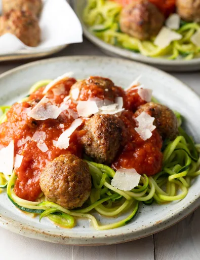 Healthy Baked Turkey Meatballs