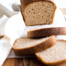 Pan de arroz integral suave y esponjoso (sin gluten, sin lácteos)