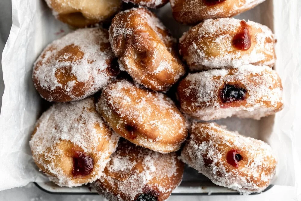 Classic Jelly-Filled Doughnuts