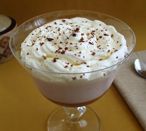 Chocolate and strawberry mousse with chantilly