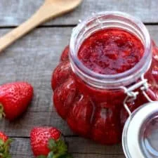 Mermelada de Fresa con Semillas de Chía