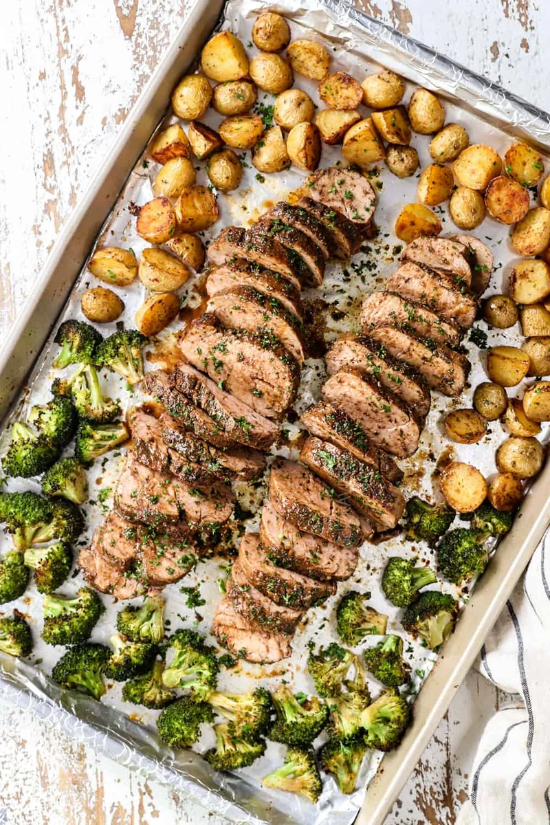 Roasted Balsamic Pork Tenderloin
