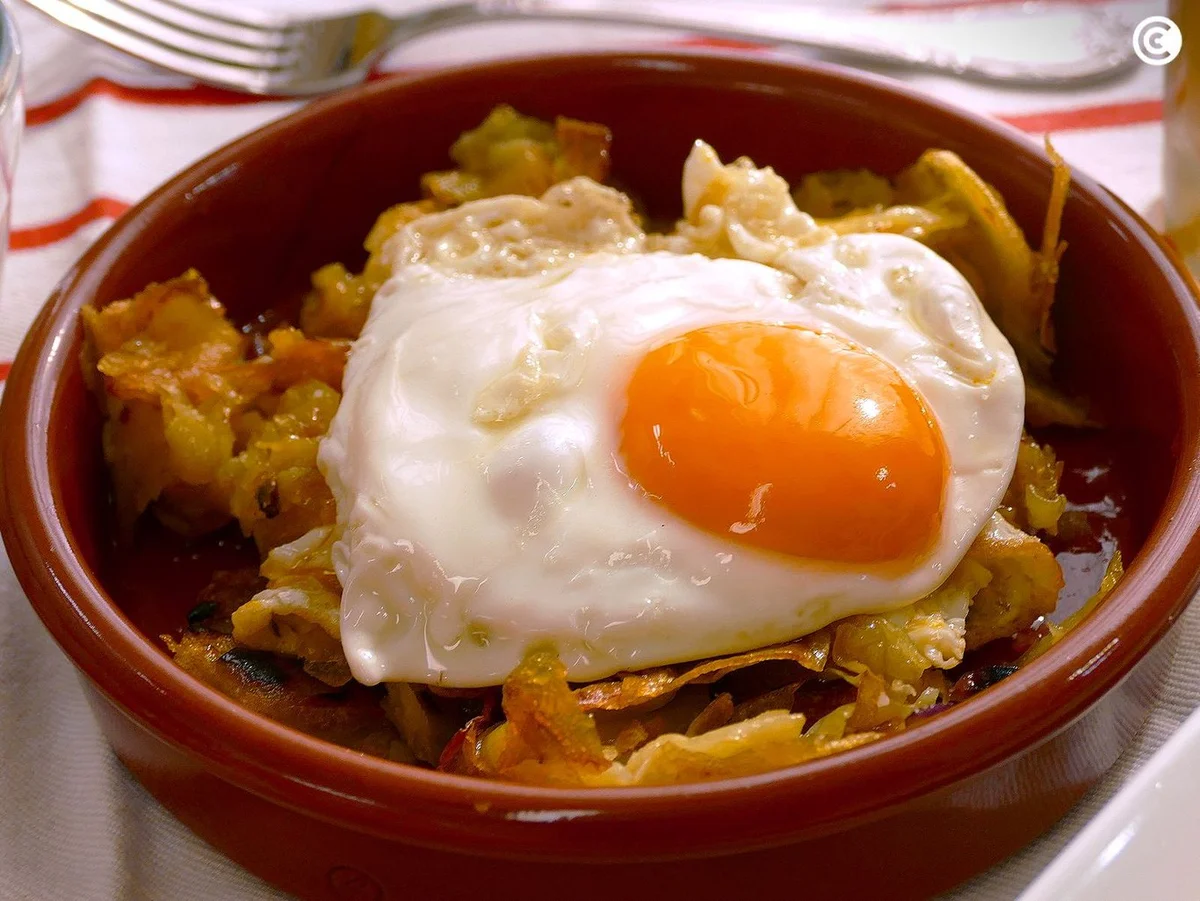 Huevos estrellados