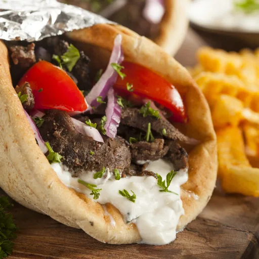 El gyros en pita grecoamericano definitivo