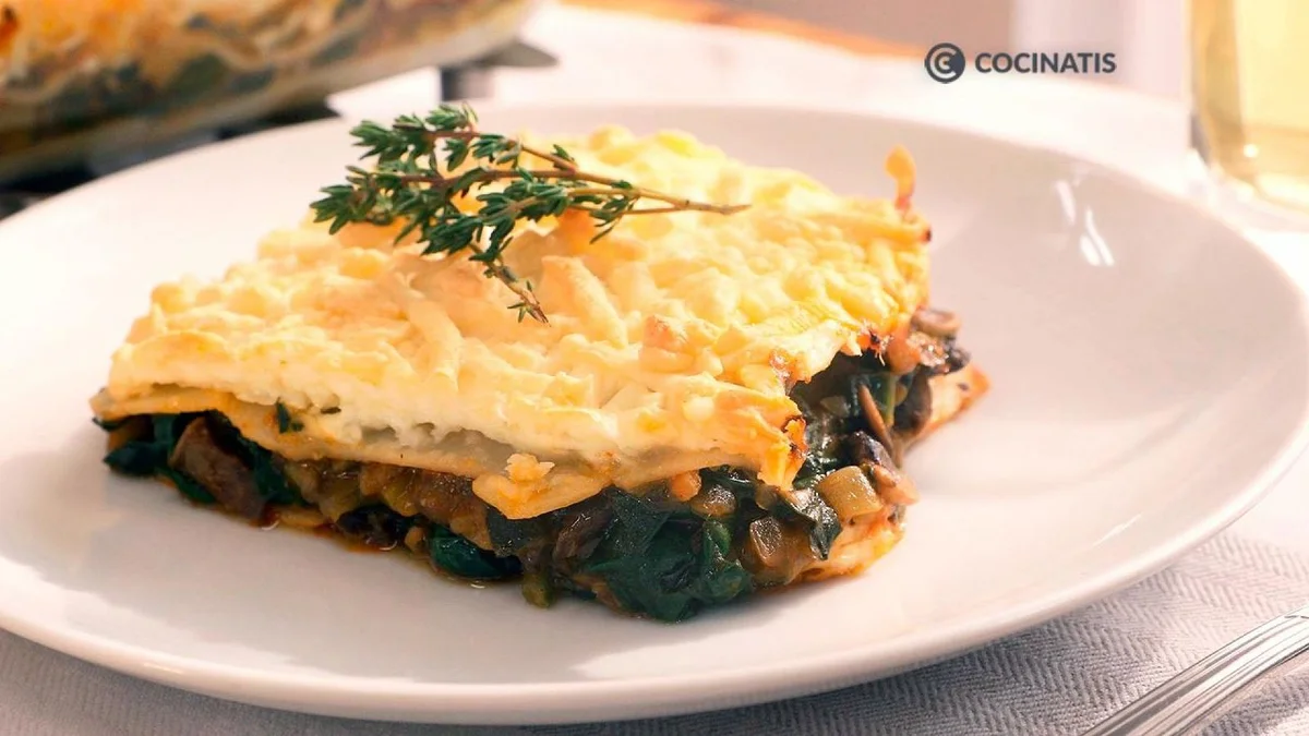 Lasaña de verduras, la perfecta receta italiana