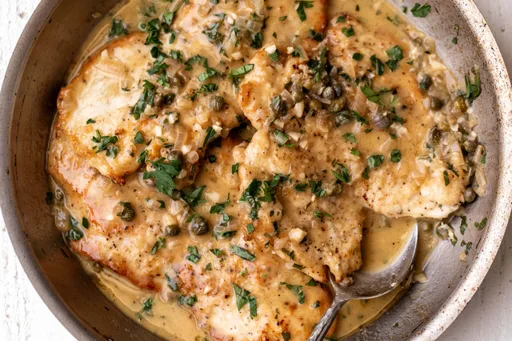 Pollo a la piccata fácil