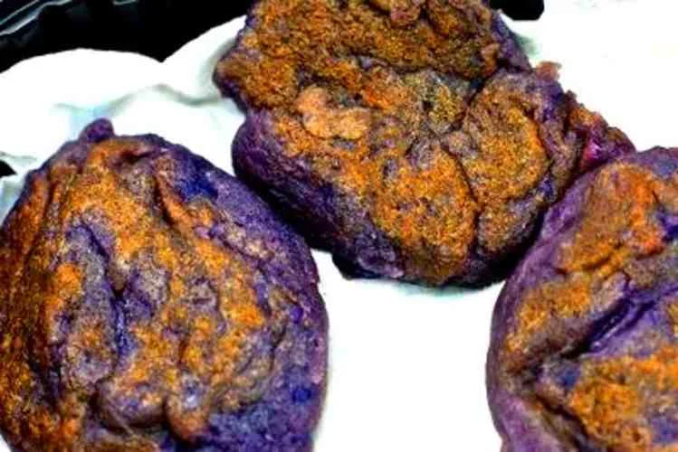 SWEET POTATO MOCHI PATTIES