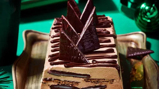 After Eight frozen chocolate loaf