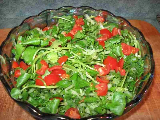 Ensalada de berros y tomate