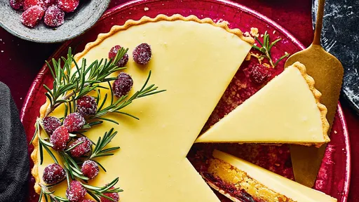 Boxing day Bakewell tart