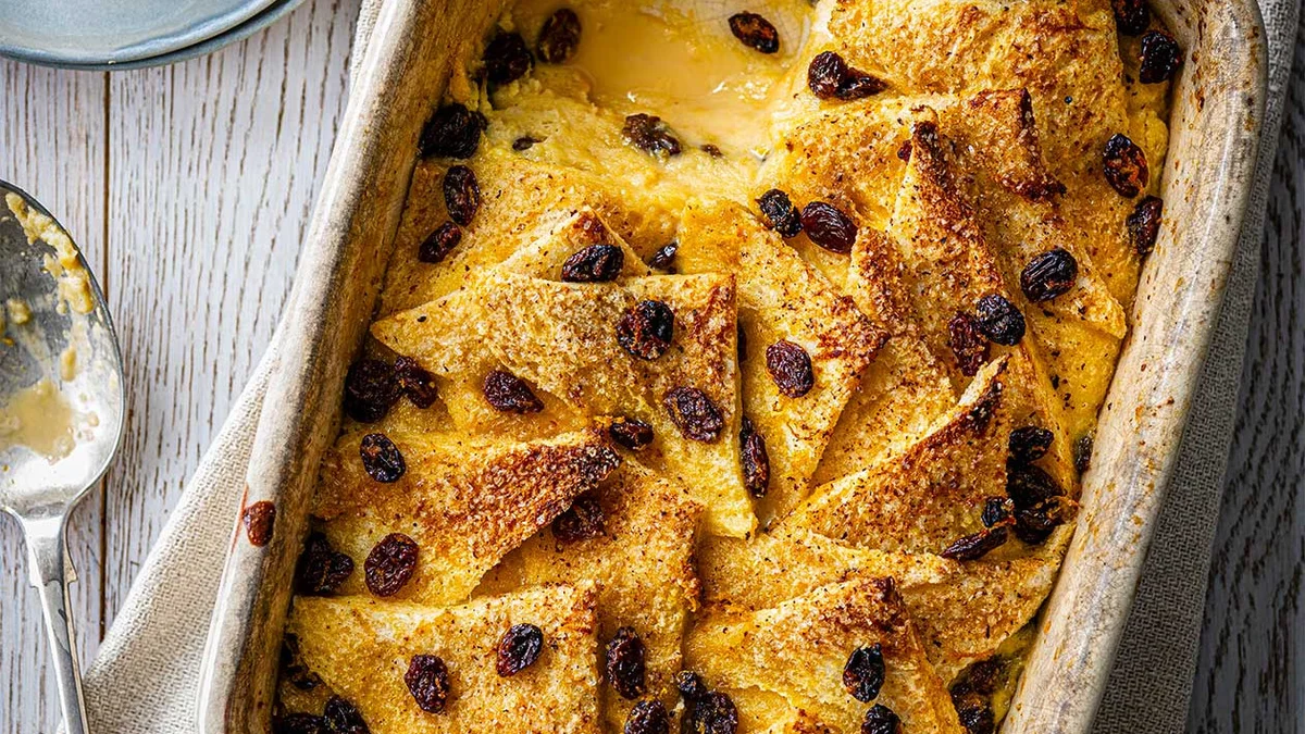 Bread and butter pudding