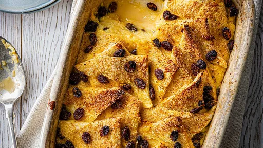 Pudín de Pan y Mantequilla