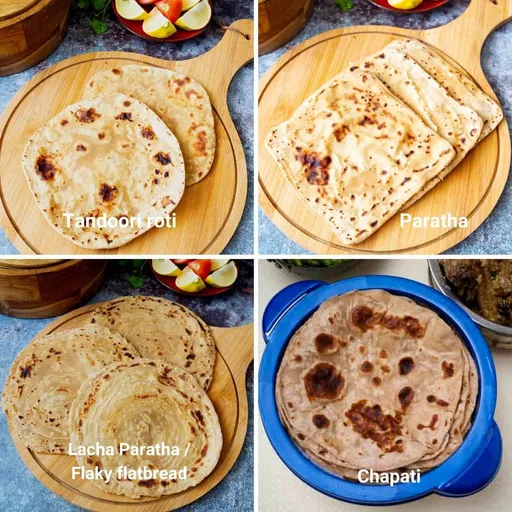 Indian Flatbread Recipe (Chapati, Roti, Paratha)