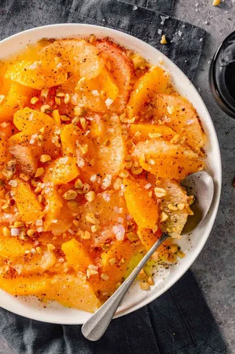 Savory Citrus Salad with Peanuts