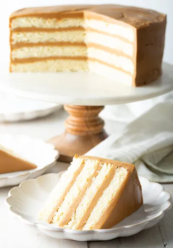 Receta de tarta de caramelo de 7 capas