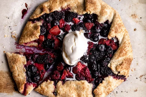 Mixed Berry Galette