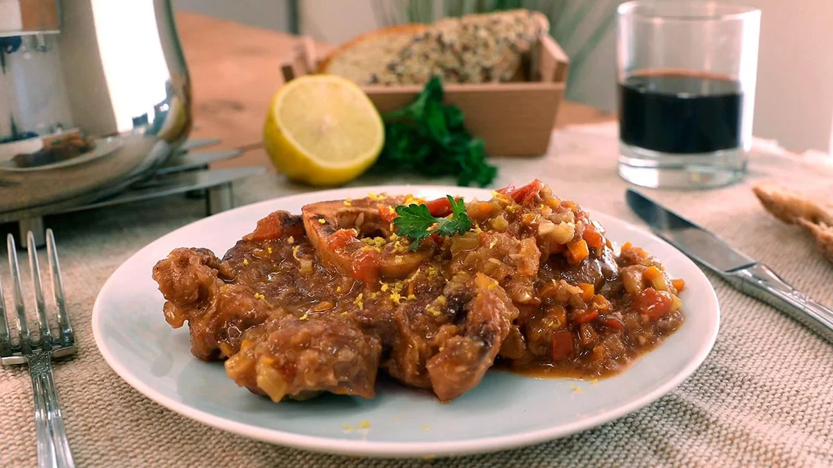 Osobuco a la milanesa