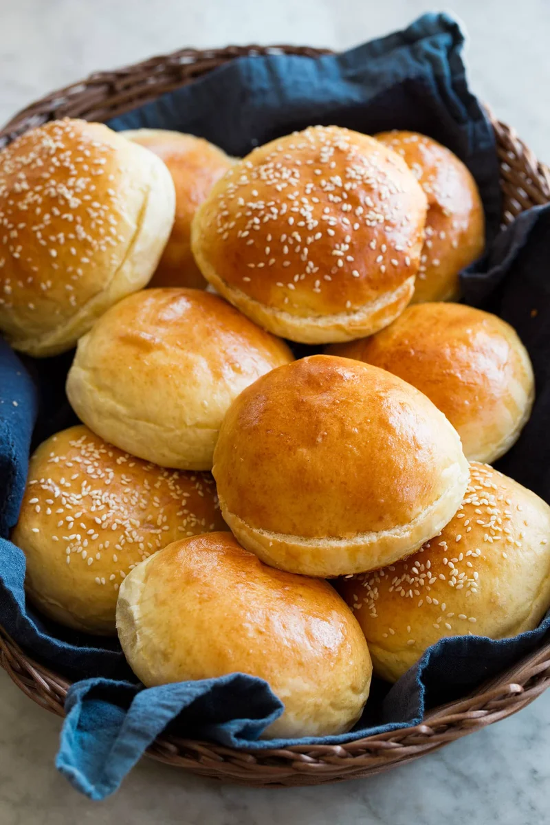 Homemade Hamburger Buns