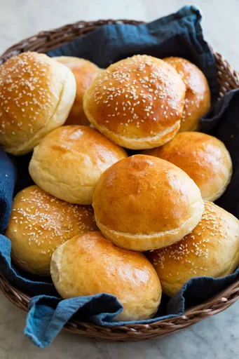 Homemade Hamburger Buns