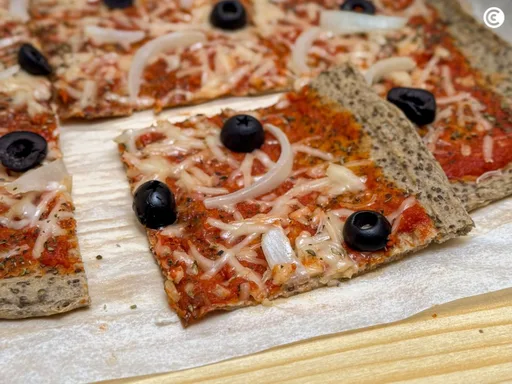 Pizza de coliflor, una receta saludable y nutritiva