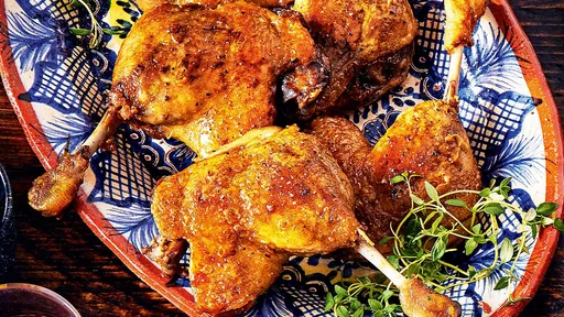 Duck leg confit