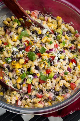 Ensalada de pasta mexicana