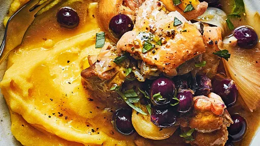 Spezzatino all'uva (grape stew)