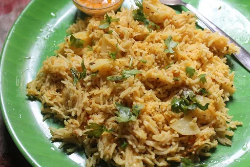Aloo Pulao Recipe | Potato Pulav Recipe