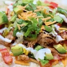 BBQ Ranch Chicken Wraps