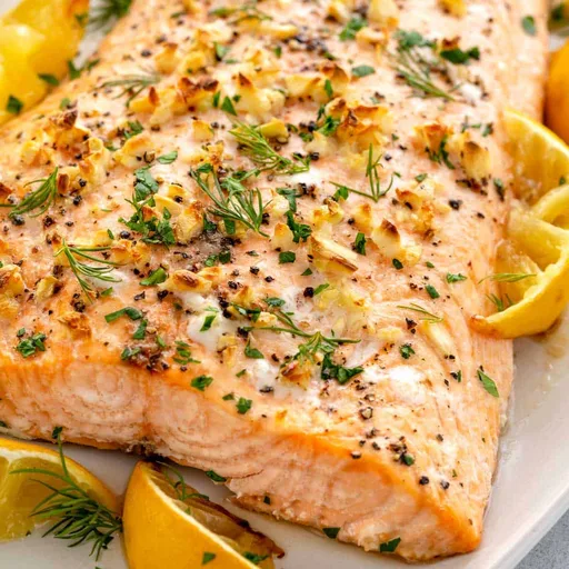 Salmón al horno