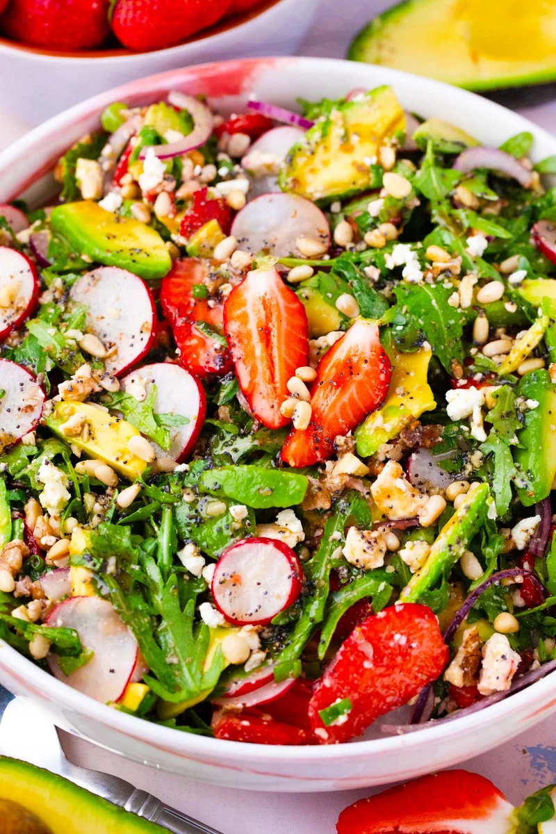 Arugula Strawberry Salad