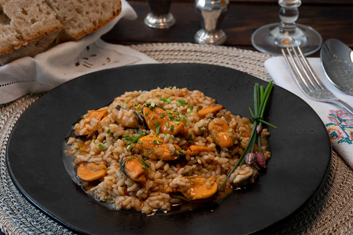 Arroz con mejillones. SENCILLO