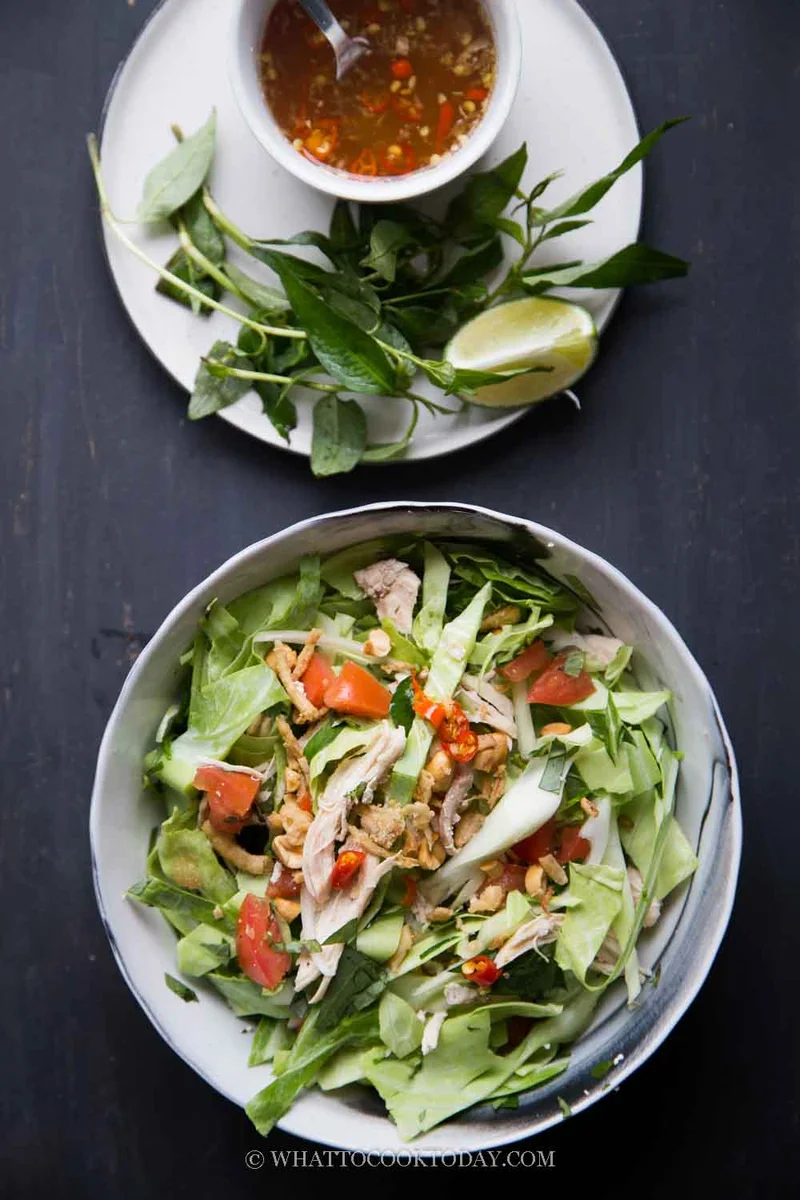 Goi Ga Bap Cai (Vietnamese Chicken and Cabbage Salad)