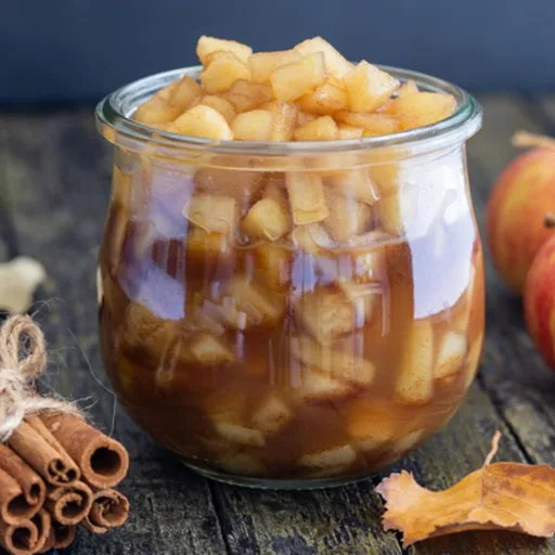 Manzanas caramelizadas fáciles