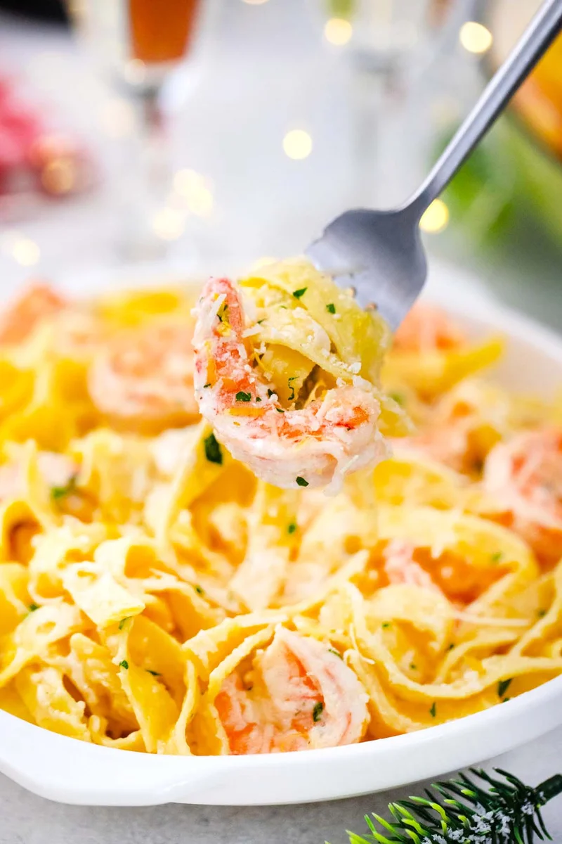 Champagne Shrimp Scampi
