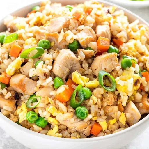 Arroz Frito con Pollo