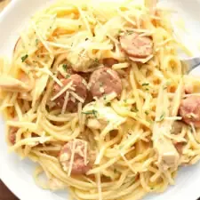 Instant Pot Cajun Chicken Tetrazzini