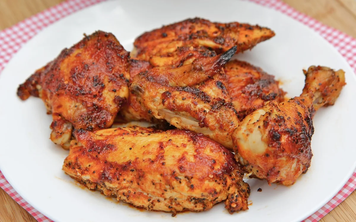 Poulet barbecue au four de mamie Barb