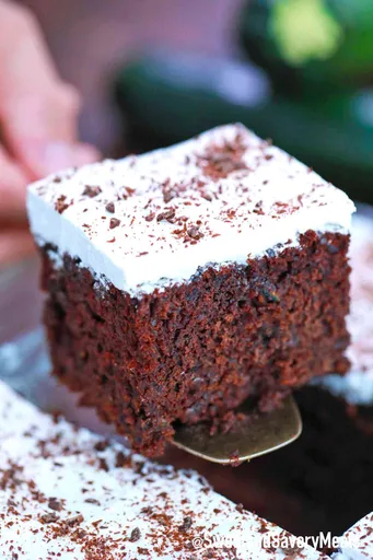 Bizcocho de Chocolate y Calabacín