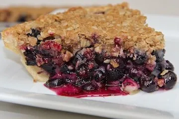 Blueberry Crumb Pie