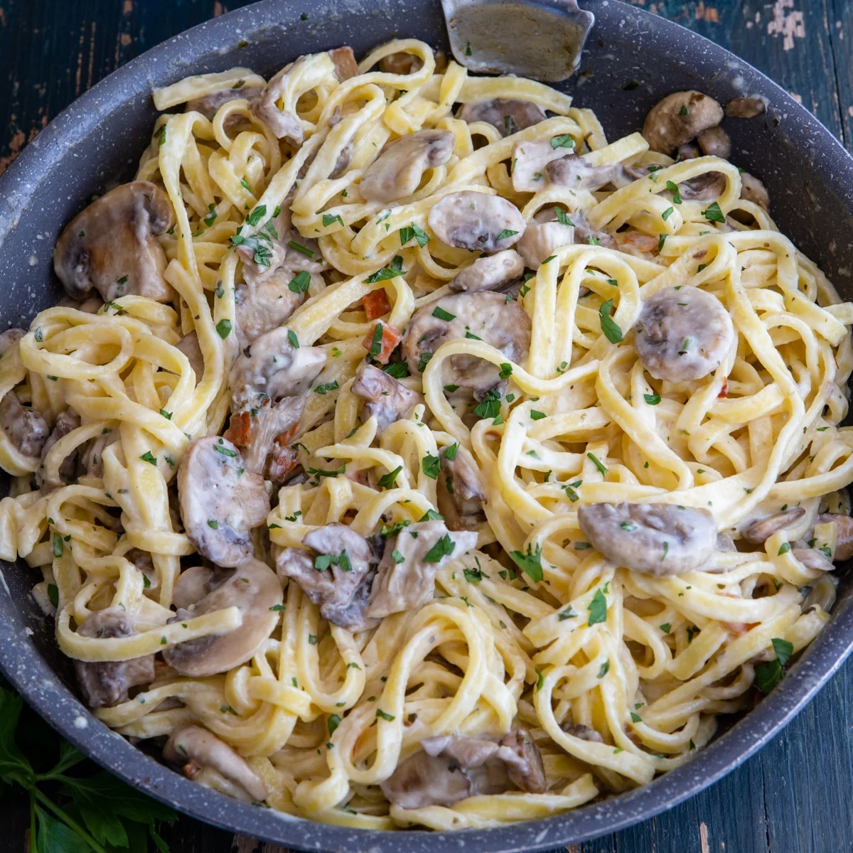Creamy Mushroom Pasta