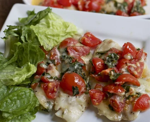 Bruschetta Tilapia (Fish) Recipe
